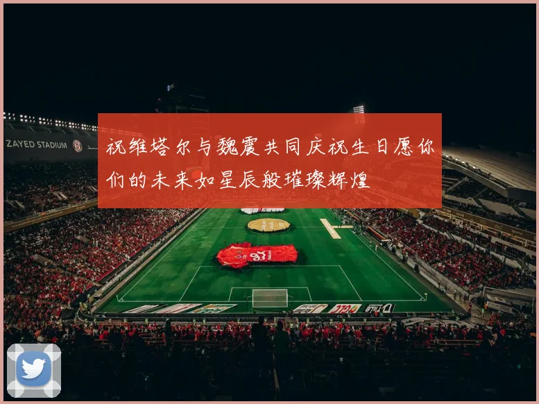 祝维塔尔与魏震共同庆祝生日愿你们的未来如星辰般璀璨辉煌
