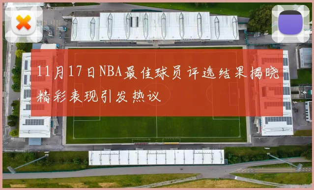 11月17日NBA最佳球员评选结果揭晓精彩表现引发热议